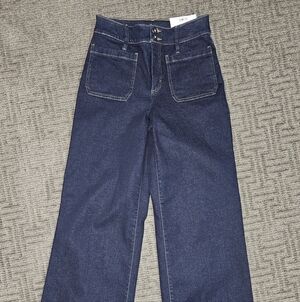 I.N.C. Classic Blue Women's Wide Leg Jeans